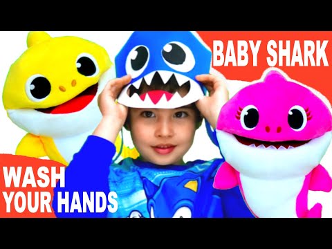 Wash Your Hands Baby Shark  Dance #BabySharkHandWashChallenge | Toon Time Delight