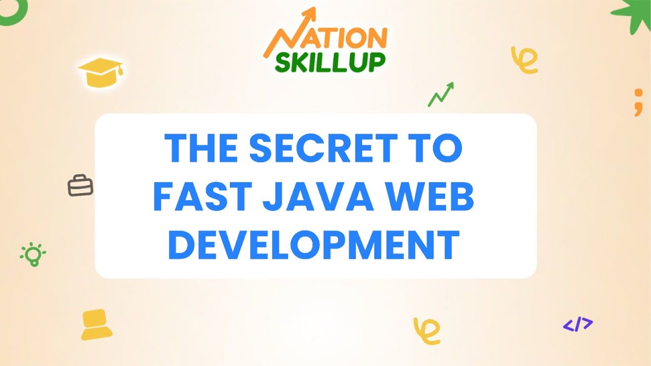 The Secret to Fast Java Web Development — Servlets, JSP & JDBC - YouTube