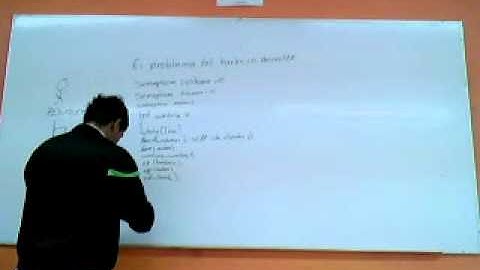 El problema del barbero