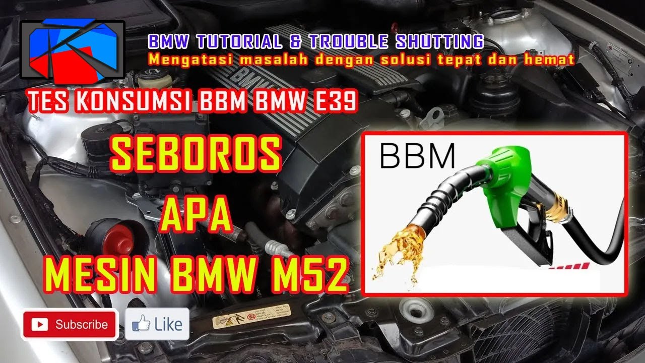 Cara cek konsumsi BBM BMW - YouTube