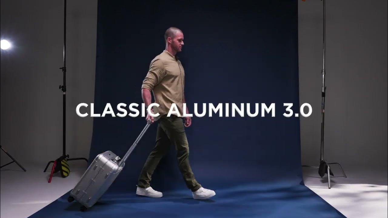 Classic aluminum 3 0 with caption by zero halliburton with caption