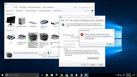 Solved: Printer Not working | Operation could not be completed (Error 0x000006D9)