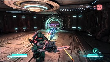 Transformers: Fall of Cybertron Multiplayer Demo | 17-1 Titan Gameplay