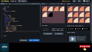 Learn css by practicing | css battle challenge #18 matrix
