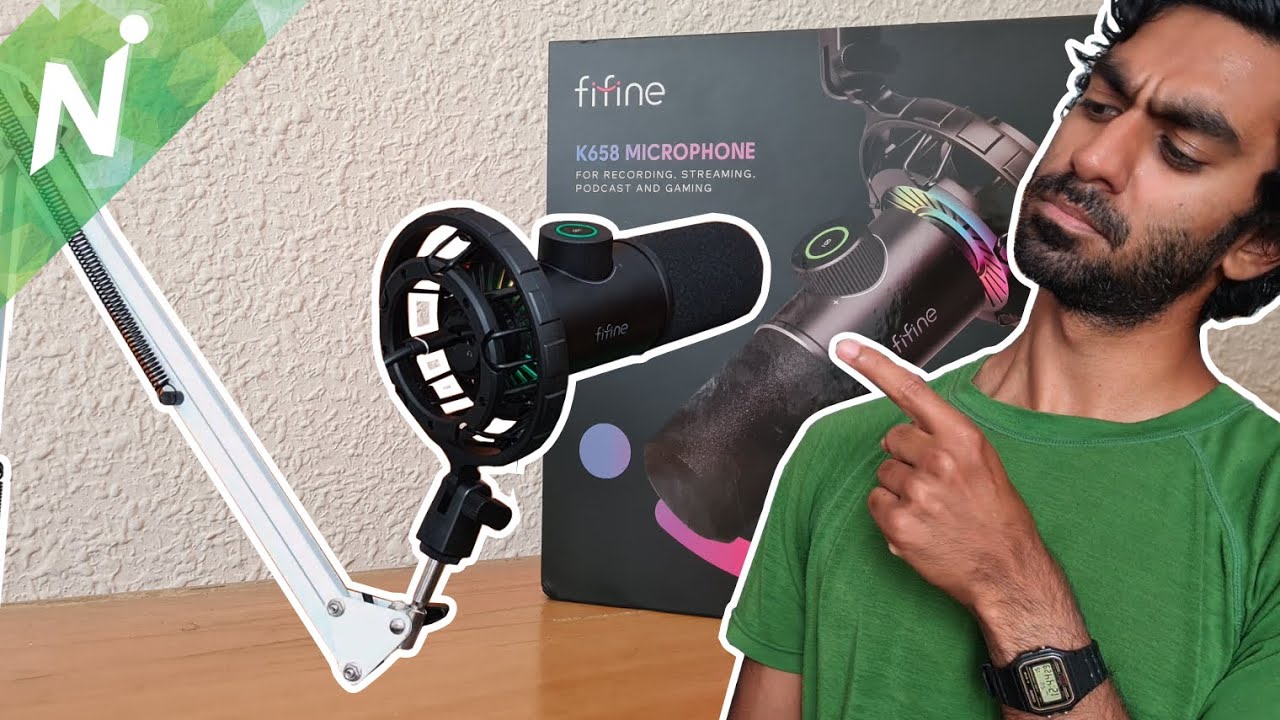 FIFINE K658 USB microphone review 