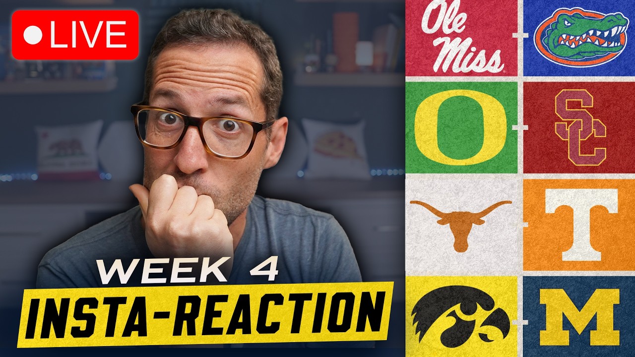 College Football Week 4 Reactions: Florida Arrives, Oregon Survives & Iowa Stuns Michigan