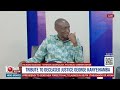 Justice Kanyeihamba Was Committed To Make Sure That This Country Has A Good Constitution Justice Kanyeihamba Was Committed To Make Sure That This Country Has A Good Constitution