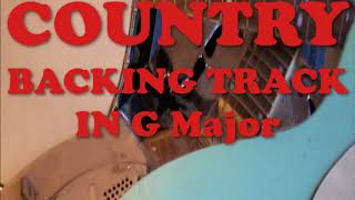 Country Backing Track In G Major (Fast bluegrass style) chords