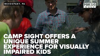 Camp Sight offers a unique summer experience for visually impaired kids