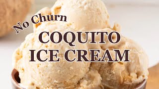 No-Churn Coquito Ice Cream