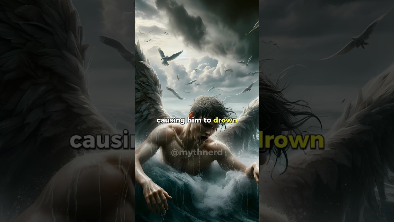 He Flew TOO CLOSE to the Sun #greekmythology #mythology #daedalus #icarus