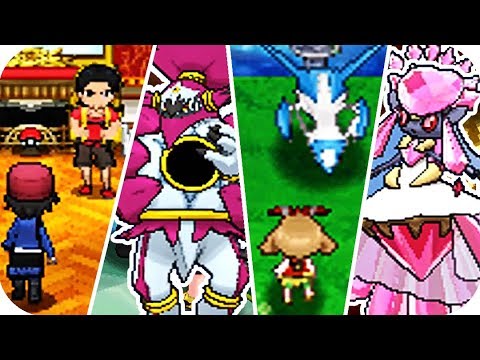 Pokémon Omega Ruby & Alpha Sapphire - All Mythical Event-exclusive Pokémon