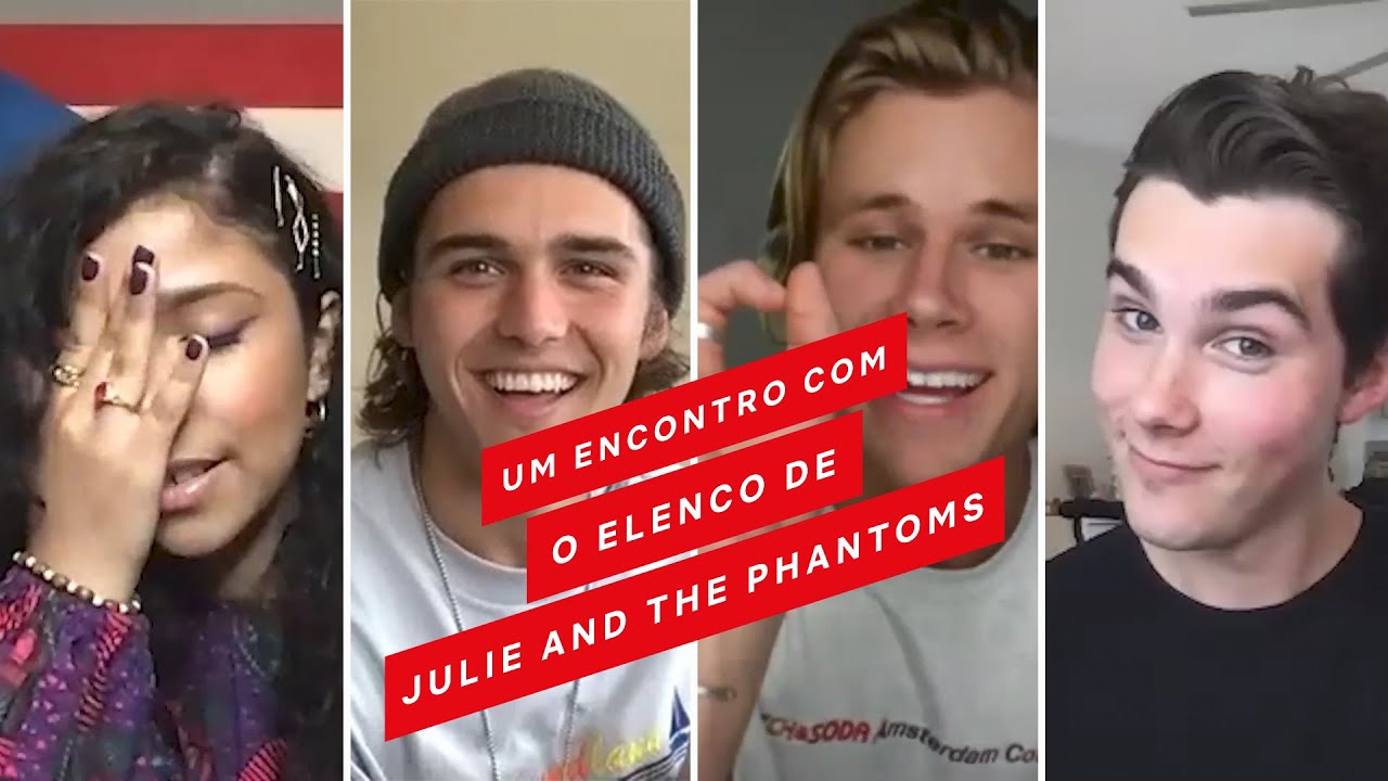 Um encontro com o elenco de Julie and the Phantoms