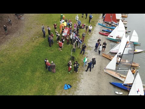 Canoe sailing criterium in Bremen