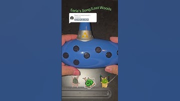 Thumbnail of Saria's Song /Lost Woods #zelda #electronicocarina #tloz #zeldaocarinaoftime #ocarinaoftime