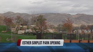 Esther Simplot Park opens today