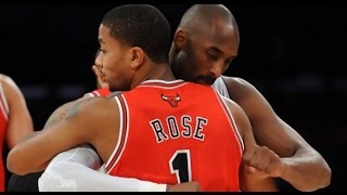 Derrick Rose vs Kobe Bryant XMAS Duel 2011.12.25 - Kobe With 28 Pts, Rose With 22 Pts, Game Winner!