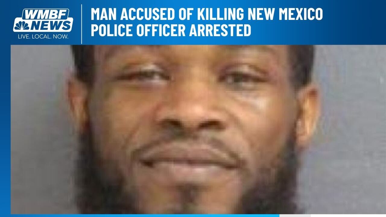 Man accused of killing New Mexico police officer arrested - YouTube