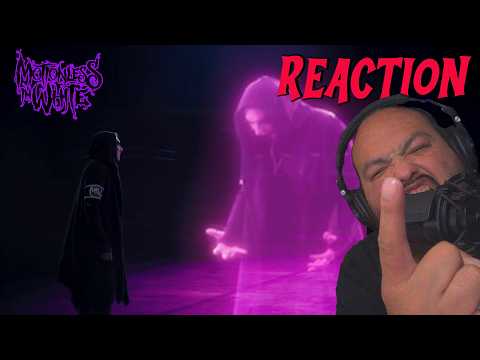 (REACTION) Motionless in White -  Afraid of the Dark (Official Video)