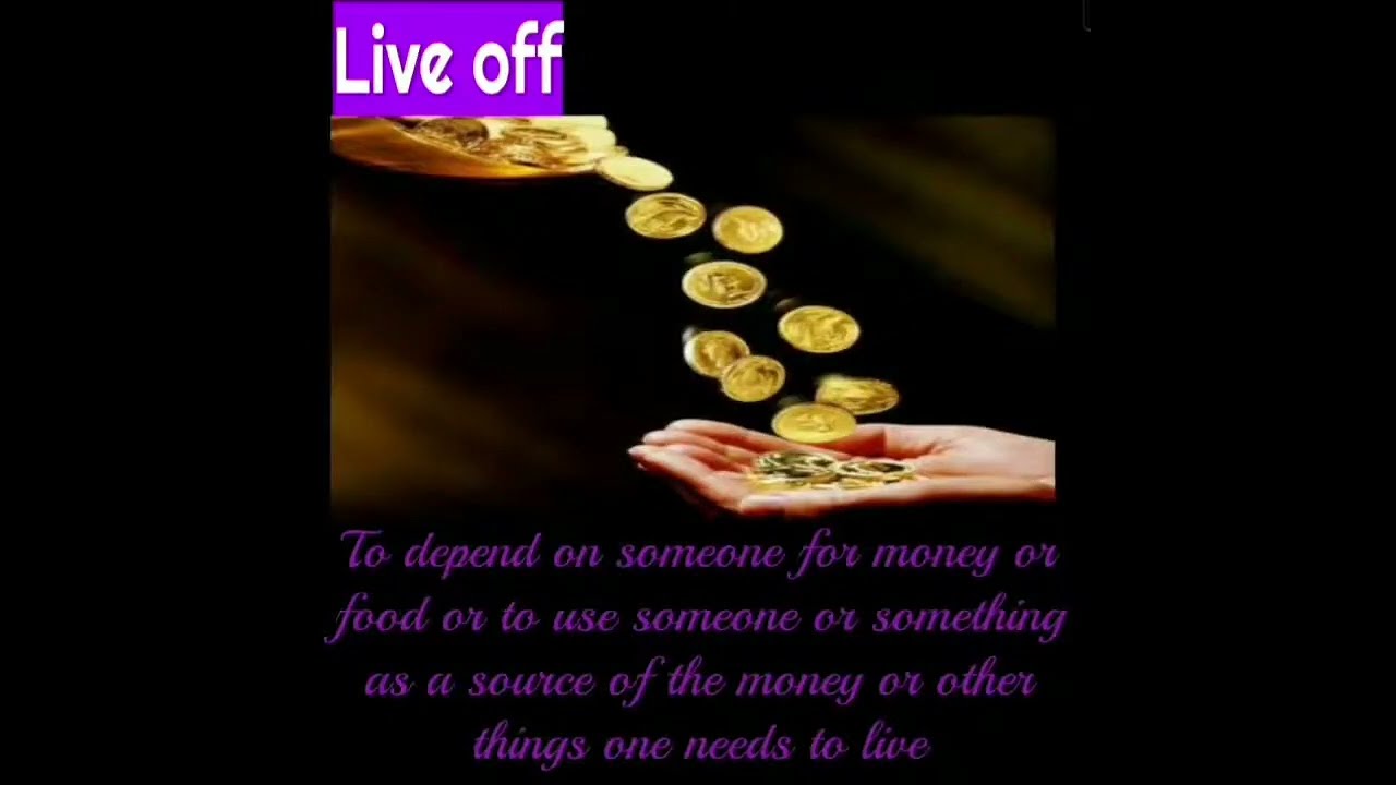 Live Off Meaning YouTube Live Off Meaning YouTube