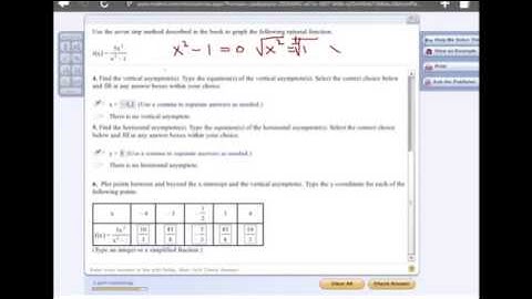 College Algebra - Sec. 3.5 - Rational Functions