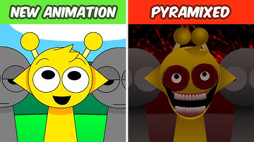 Incredibox Sprunki Pyramixed But New Animated Version - Normal VS Horror Versions