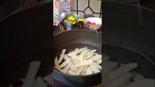 Healthy, Crispy and Tasty Home Made French Fries ??? food crispy healthyrecipe