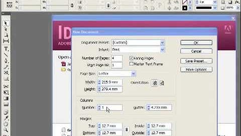 BA9 Adobe Indesign Video Tutorials in Hindi   Creating a Document Part 1 LSOIT IN