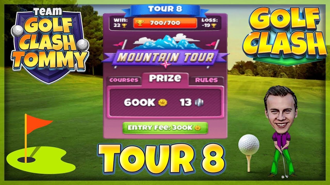 Golf Clash tips, Hole 1 - Par 3, Sakura Hills - Mountain Tour, Tour 8 - GUIDE/TUTORIAL tutorialspoint