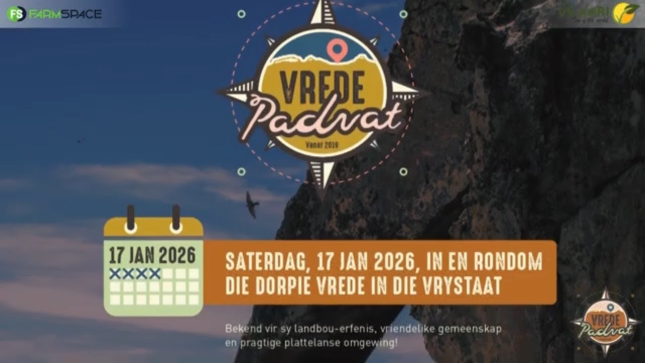 Vrede Padvat skop 17 Januarie 2026 af!