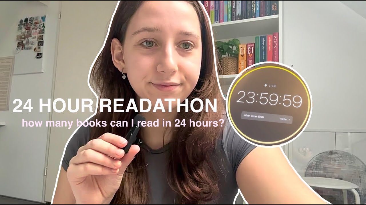24 hour readathon a spoiler-free reading vlog - YouTube