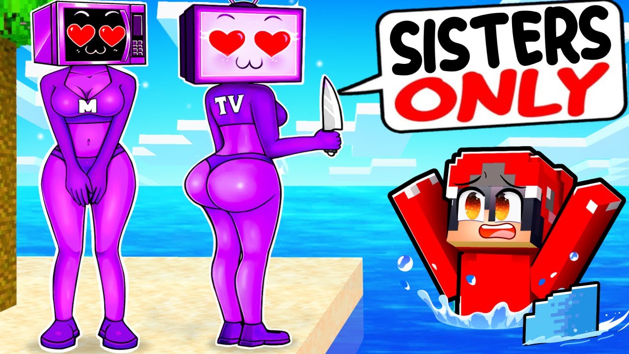 LOCKED on ONE ISLAND With TV WOMAN and MICROWAVE SISTERS!