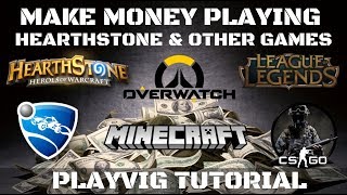 Do you want to know how make money playing hearthstone and other cool
games? watch my playvig tutorial start earning today! in this video
i’ll g...