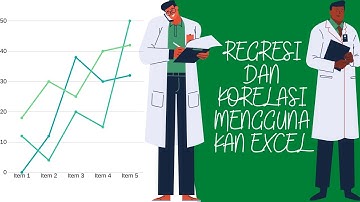 Regresi dan korelasi menggunakan excel