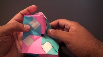 Easy Origami Square Box Tutorial!