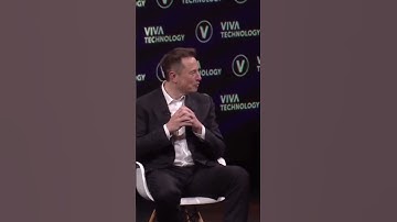 "I did not expect Tesla to be as big as it is!" - Elon Musk, Vivatech