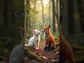 Animal fusion #trending #hybrid #fusion #shorts #viral #shortfeed #youtubeshorts #foxfusion #cat #ai