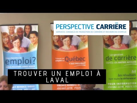 Trouver un emploi à Laval avec Perspective carrière