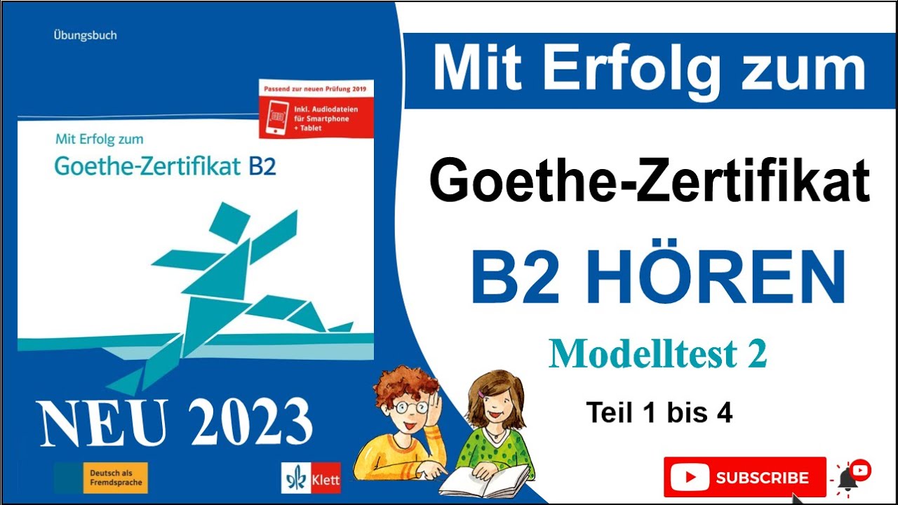 Zp 10 Nrw 2023 Deutsch Lösungen Goethe Zertifikat B2 Hören 2023 | DTZ | ÖSD Prüfung Hörverstehen 2023