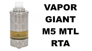 Vapor Giant M5 MTL RTA