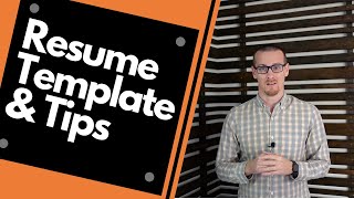 How To Write A PROFESSIONAL RESUME | Resume Template Included