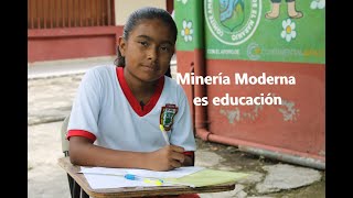 Minería Moderna también es apoyar la educación | Zijin-Continental Gold #Minería #Buriticá