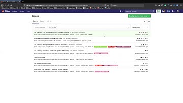 GitLab 101: Searching for a GitLab Issue