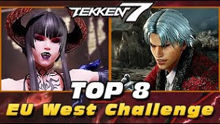 Tekken 7 - EU West Challenge - TOP 8 feat. Roo Kang, King Jae, PiKa, EMinor