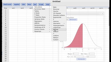 Chapter 6 Normal Probability Given Statcrunch