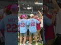 A 3-HOMER MLB DEBUT for Joshua Báez…then a special moment with more than 30 family & friends