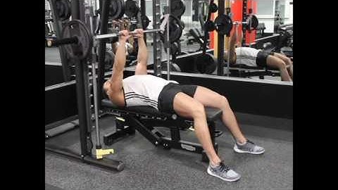How to do Smith Machine close grip Bench Press