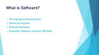Hardware vs Software