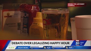 New bill calls for legalization of happy hour and carryout alcoholic drinks