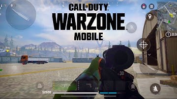 WARZONE MOBILE IOS MULTIPLAYER GAMEPLAY IN SCRAPYARD - SMOOTH GAMEPLAY iPhone 12 60 FPS HD